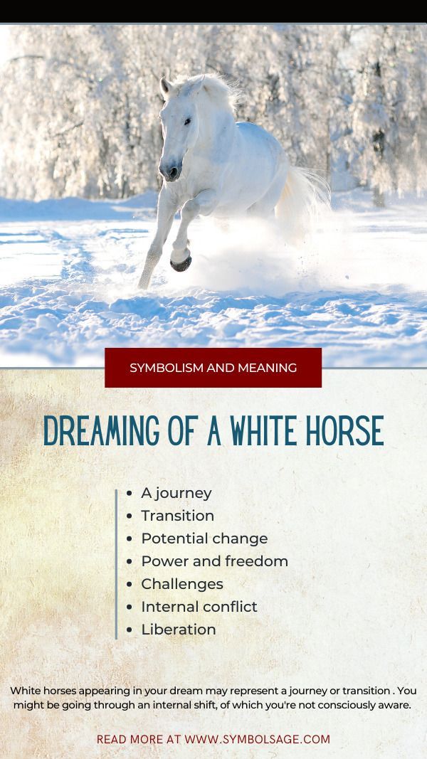 What Does a White Horse Mean in a Dream