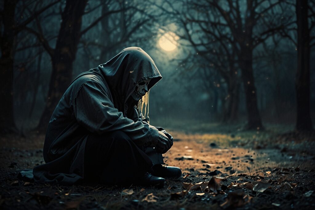 a man in death party thought about dream