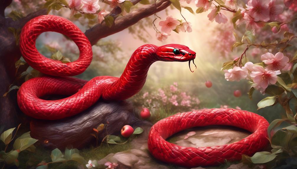 Red Snake In Dream