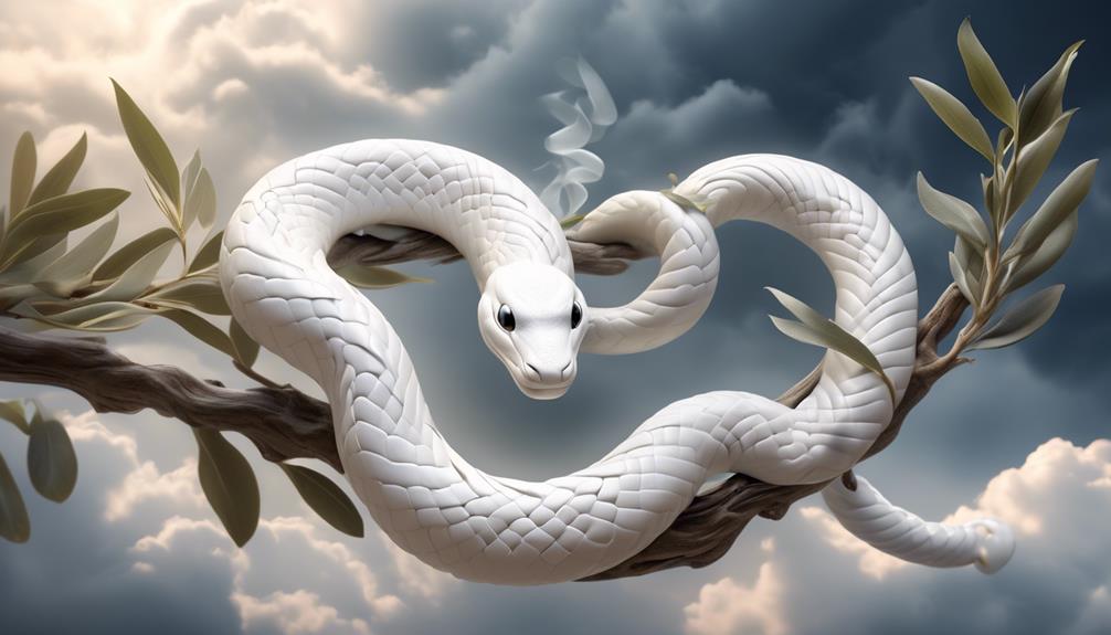 White Snake In Dream