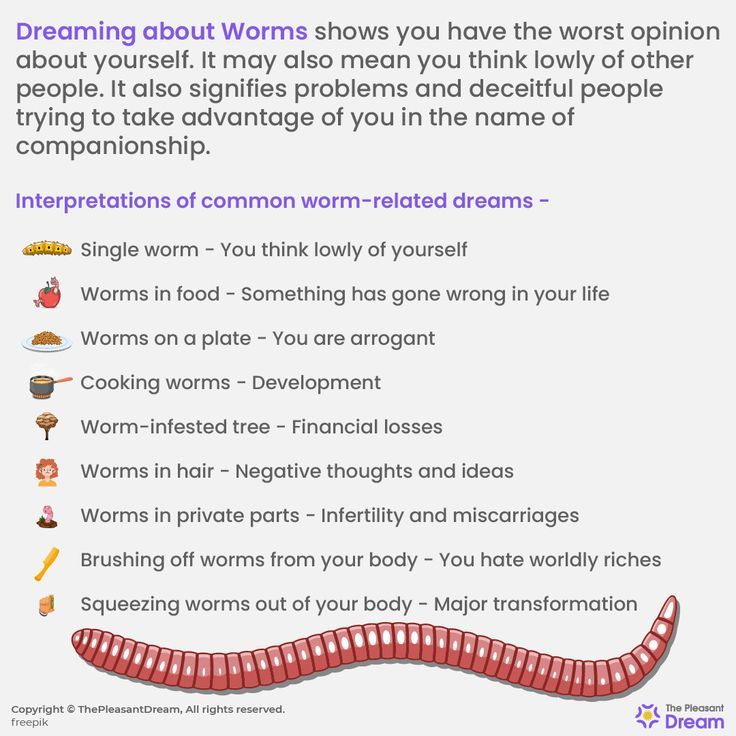 Worm Dream Meaning